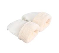 Gants de poussette - Chauffe-mains épais et coupe-vent | Manchon extra doux pour temps froid | Accessoires de poussette confortables pour les parents, voyages d'hiver en plein air, poignée de