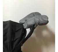 Gants de Poussette Hiver Moufles Poussettes avec Doublure Polaire Protège-mains Imperméable Moufles de Poussette Coupe-Vent Chauffe-Mains Chaud Doux Gants Protection Universel pour Poussette Fauteuil