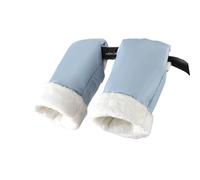 Gants de poussette pour bébé avec doublure en polaire douce pour plus de chaleur et de confort en polyester imperméable, installation facile pour les housses de poignée de landau