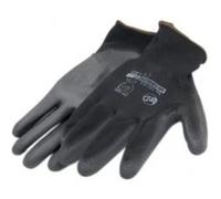 Worky 1151 Feinstrickhandschuh MICRO noir 100% Nylon avec PU-Beschichtung Größe 10