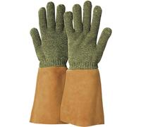 Gants de protection KCL 954-7 Para-aramide, carbone, coton, cuir EN 388 RISQUES