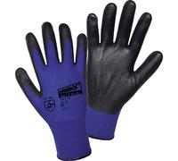 Gants de protection Leipold Doehle 1165-7 100% nylon avec revêtement nitrile EN 388 RISQUES MECANIQUES 4121 Taille 7 (S)