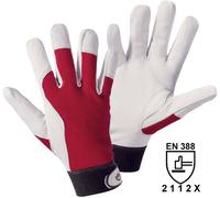 Gants de protection Leipold Doehle 1706-9 Chevreau nappa avec dos de la main en interlock rouge EN 388 RISQUES MECANIQUES 2112 Taille 9 (L)