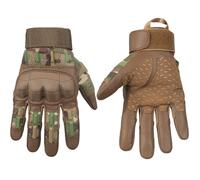 Gants De Protection Solaire À Vélo En Plein Air, Protection Contre Le Caoutchouc, Antidérapant, Résistant À L'usure, Écran Tactile À Cinq Doigts Gtes Tactiques De Combat CS,Camouflage,M (21-23 Cm)
