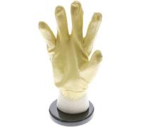 Gants de Protection Tricotés Enduits de Nitrile Résistants à l'Huile Risque Moyen Taille 9 [10 pièces]
