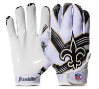 Gants de r ception de football NFL pour jeunes des New Orleans Saints de Franklin Sports