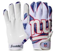 Gants de r ception de football NFL pour jeunes des New York Giants de Franklin Sports - R