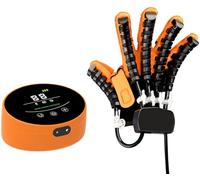 Gants De Rééducation Pour Patients Hémiplégiques Victimes,Aide À L'exercice De La Fonction De La Main,Redressement Des Doigts,Gants D'entraînement Automatique De La Main Rééducation B Right,L