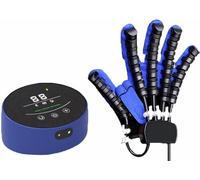 Gants De Rééducation Pour Patients Hémiplégiques Victimes,Aide À L'exercice De La Fonction De La Main,Redressement Des Doigts,Gants D'entraînement Automatique De La Main Rééducation A right,2XL