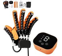 Gants de rééducation, robot d'entraînement pour la rééducation des doigts et des mains des patients hémiplégiques victimes d'un AVC, renforcement des doigts, équipement de r(Size:xl,Color:Right hand)