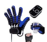 Gants de rééducation robot pour la récupération de la main, réglage de la force et fonction mémoire pour accident vasculaire cérébral et arthrite, utilisation main gauche