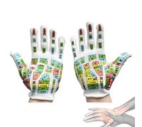 Gants de réflexologie - Gants pour points d' , Outils de réflexologie manuelle | Gants de massage spa pour les mains Activation des points d' pour le soulagement, Gants pour rifl