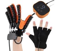 Gants De Robot De Rééducation,équipement D'entraînement De Rééducation D'avc, Protecteur De Garde D'orthèse Redressement Des Doigts(Right,XX-Large)