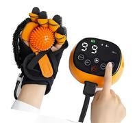 Gants De Robot De Rééducation, Équipement D'entraînement De Rééducation D'hémiplégie D'avc, Protecteur De Garde D'orthèse De Redressement Des Doigts(Right,Medium)