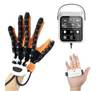 Gants De Robot De Rééducation, Gants De Rééducation Des Doigts Pour Les Patients Atteints D'hémiplégie D'avc, Protecteur De Garde D'orthèse De Redressement Des Doigts(Left,XL)