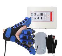 Gants De Robot Rééducation, Rééducation Des Doigts Pour Les Patients Atteints D'hémiplégie D'avc, Protecteur Garde D'orthèse Redressement Doigts(Left,X-Large)