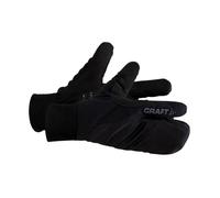 Gants de Running - Craft - Core Insulate Split Finger - Noir - Homme - Imperméable L