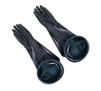 Gants de sable Ceinture en caoutchouc épaissine résistante à l'usure Granular Grunge Rinonds de sable gants Gants 6-inch rubber ring + one pair of granular gloves (diameter 200mm) Sandblasting gloves