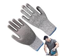 Gants de sécurité de cuisine, gants anti-terrifique | 2 gants de coupe de gants à steak, gants de sécurité pour le travail pour émeute, huîtres, mandoline en disque, viande coupée et sculpture m