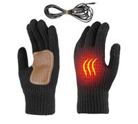 Gants de ski chauffants - Gants isolants USB pour écran tactile, gants thermiques pour cyclisme, ski, hiver, extérieur, camping, conduite, randonnée, climat froid, bureau, maison