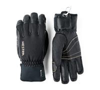 §Gants de Ski en Cuir Hestra Army Gore-Tex 5 Finger Courts Noirs§