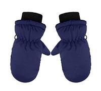 Gants de Ski Enfants Moufle Chaud Hiver pour Garçon Fille Coupe-Vent Respirant Ski Snowboard Vélo Équitation Sport 2-8 Ans