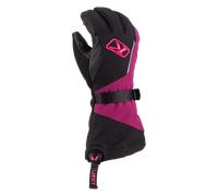 Gants de Ski Klim Allure Gauntlet Noir - Rose GloXL Noir - Rose Glo