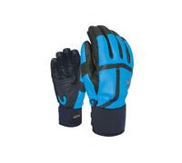 Gants de ski Level Off Piste en cuir bleu pour hommes S/M