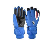 Gants de ski pour enfants, chauds et longs, pour l'automne et l'hiver, pour le vélo et les activités de plein air.