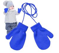 Gants de Ski pour | Gants de Neige tricotés avec de la Ficelle | Mitaines Chaudes Confortables | de Neige Thermique étanche d'hiver pour Les Filles des garçons | Protection des Mains du t