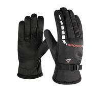 Gants De Ski Professionnels, En Polaire, Réglables, Chauds Pour L'hiver, Pour Hommes Et Femmes, Ultralégers, Imperméables, Pour Moto, Pour La Neige Thermique