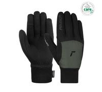 Gants de ski - REUSCH - Garhwal Hybrid Touch-tec - Softshell isolant coupe-vent - Paume polaire anti-humidité - Noir 9