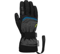 Gants de ski Reusch Primus R-TEX XT (black melange / safety yellow / brillant blue) 9,5