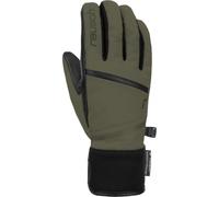 Reusch Tessa Stormbloxx Membrane Coupe-Vent imperméable et Respirant Ski Gants de Sport d'hiver, Olive, 7 Femme