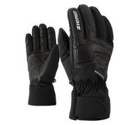 Ziener Glyxus As(r) Glove Alpine Gants de Ski/Sports d'hiver | Imperméables, Respirants Unisexe, Noir, 7.5