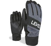 Gants de snowboard Level Spitfire Jeans pour hommes M/L