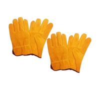Gants De Soudage Antidérapants Avec Cuirs Vache Renforcés Protections Thermiques Construction Pour Atelier Construction Gants Protection Industriels Cuirs Vache