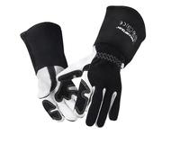 Gants de soudage, cuir de chèvre de première qualité, résistants à la perforation et à la chaleur , 7,5 pouces x 14 pouces
