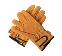 Gants de soudage - Protège-mains ignifuges, gants résistants hautes températures, grille robuste avec manchette étendue | Vêtements de protection pour les tâches de cuisine en métal favorisant la