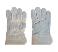 Gants de soudeur en cuir de vachette résistants à la chaleur et flexibles résistants à l'usure pour soudure, cuisine, cheminées, jardinage, feux de camp et utilisation en extérieur