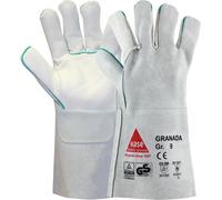 Gants de Soudeur Hase Grenade Travail Cuir Résistant à la Chaleur Gr. 8-12