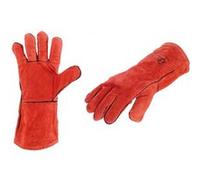 Gants de soudeur WELDER cousu avec fil Kevlar rouge longueur 35cm - WELDER KEV
