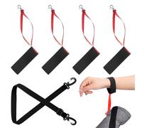 Gants de sport de ski avec dragonnes, support de moufles de ski et de planche à neige amovibles, 86,5 à 160 cm, cordon anti-perte pour homme et femme, idéal pour les sports d'hiver en plein air