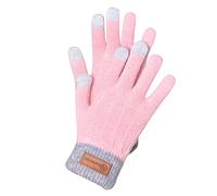 Gants de sport d'hiver tricotés pour écran tactile, doublés en polaire, antidérapants, chauds, gants de ski pour homme et femme, équipement de sport d'hiver