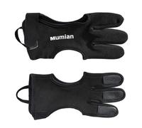 Gants de tir à l'arc pour femme - Languette de protection réglable à 3 doigts, 4 tailles | Gants de tir respirants pour hommes, adolescents, adultes, débutants, tir à l'arc, entraînement, chasse et