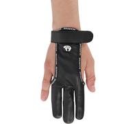 Gants De Tir En Cuir Pour Le Tir À L'arc-3 Doigts-Gants De Tir À L'arc-Main Droite-Tir À L'arc-Main Gauche-Protection Des Doigts