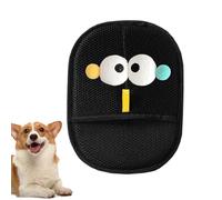 Gants de toilettage pour animaux de compagnie - Gants antistatiques réutilisables de 22,9 cm pour un toilettage doux | Système de brosse en tissu maillé - Élimine efficacement les poils morts, idéal p