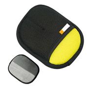 Gants de toilettage pour animaux de compagnie - Gants de toilettage pour chats et massages | Outil confortable réutilisable pour chiens, petits animaux et chiots - Bleu/noir