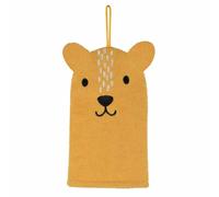 Gants de Toilette Bébé "Sweet Savane" 21cm Jaune