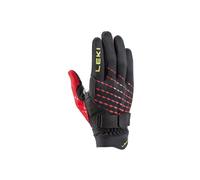 Gants de trail LEKI Ultra Trail Breeze Shark (black-red-neonyellow) 7